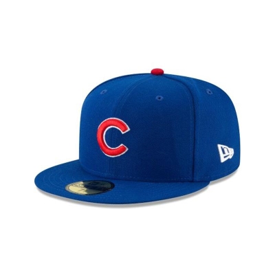 Chicago Cubs Gorra | New Era MLB Authentic Collection 59fifty Fitted Cap Mexico - Azules